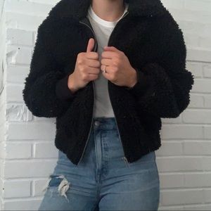 WHO WHAT WEAR Teddy Coat